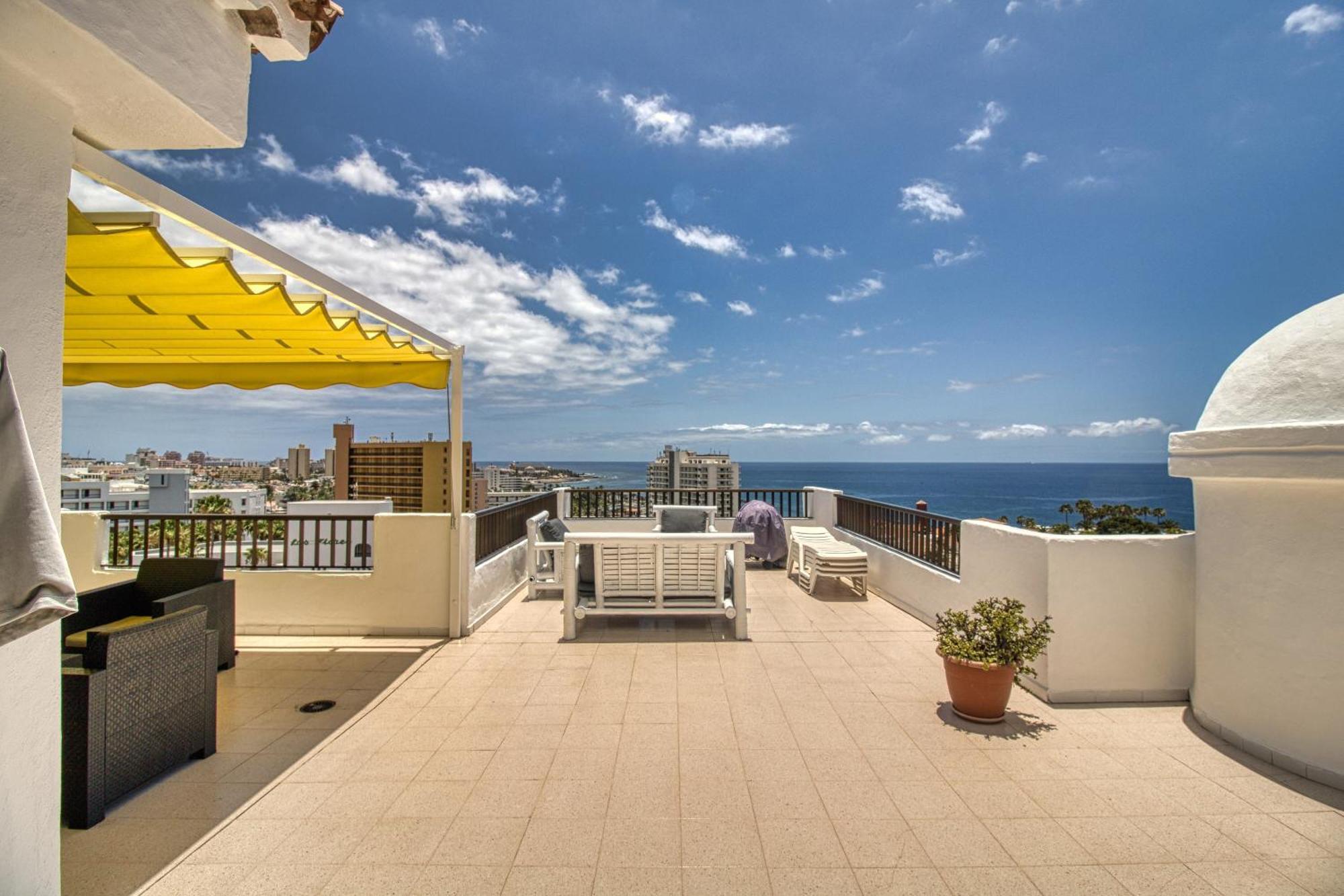 Appartement Penthouse Sea View Jacuzzy Terrace & Pool à Playa Feñabe Extérieur photo