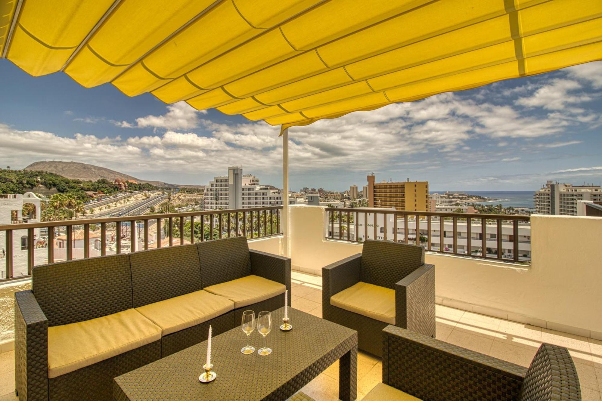 Appartement Penthouse Sea View Jacuzzy Terrace & Pool à Playa Feñabe Extérieur photo