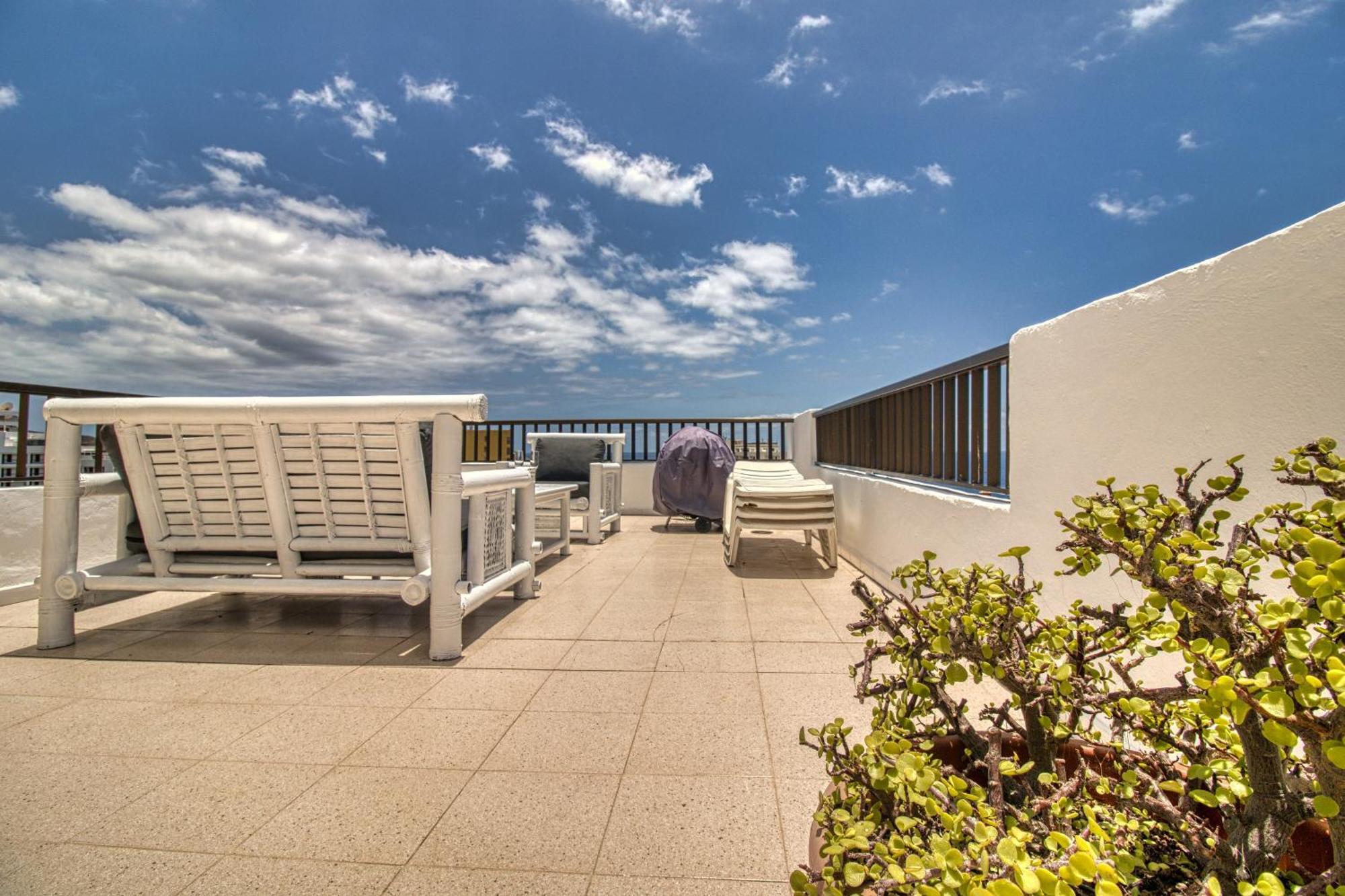 Appartement Penthouse Sea View Jacuzzy Terrace & Pool à Playa Feñabe Extérieur photo
