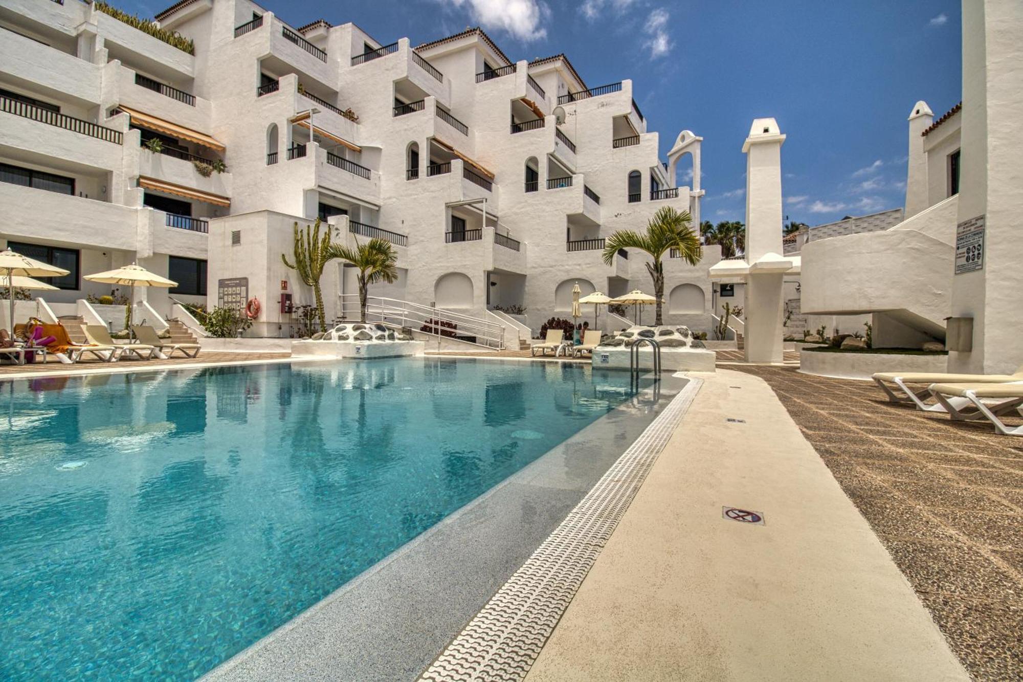 Appartement Penthouse Sea View Jacuzzy Terrace & Pool à Playa Feñabe Extérieur photo