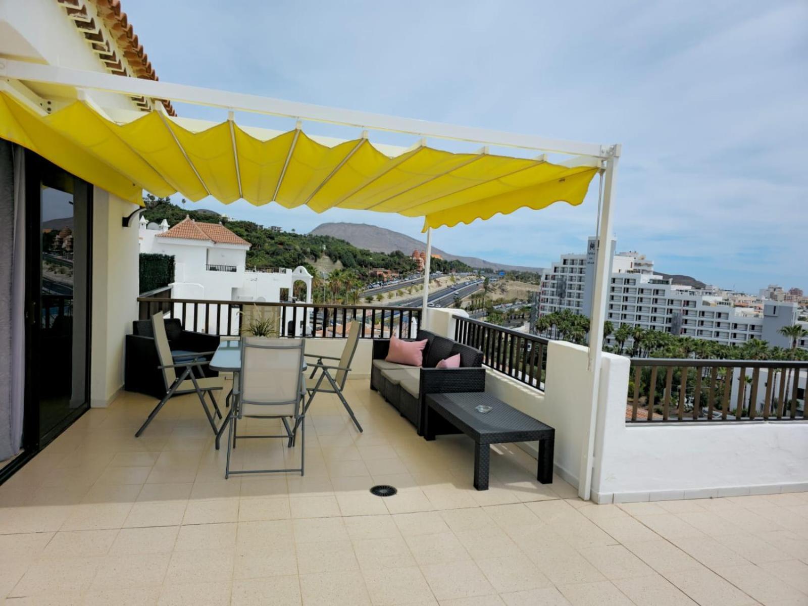 Appartement Penthouse Sea View Jacuzzy Terrace & Pool à Playa Feñabe Extérieur photo